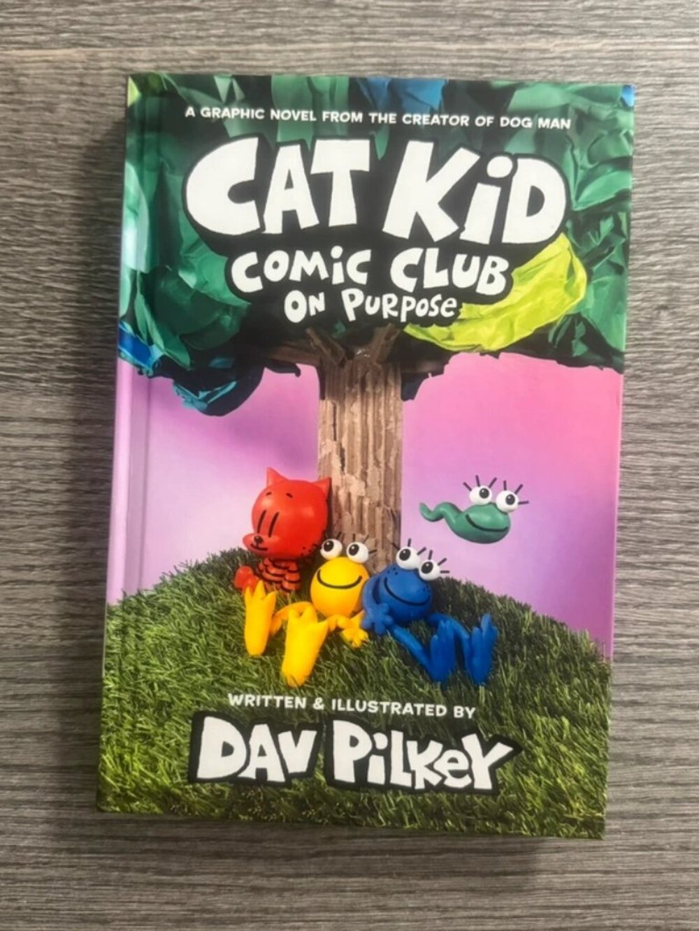 Cat Kid Comic Club on Purpose